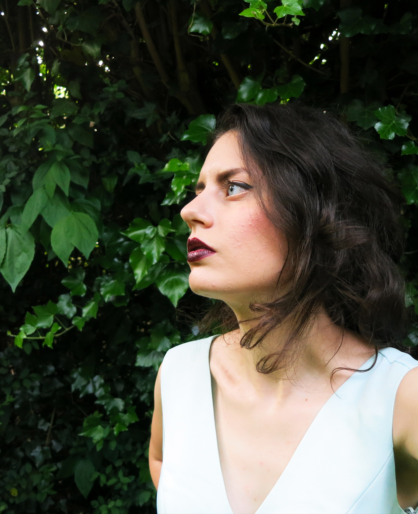 A decadent make up look 35mm in style