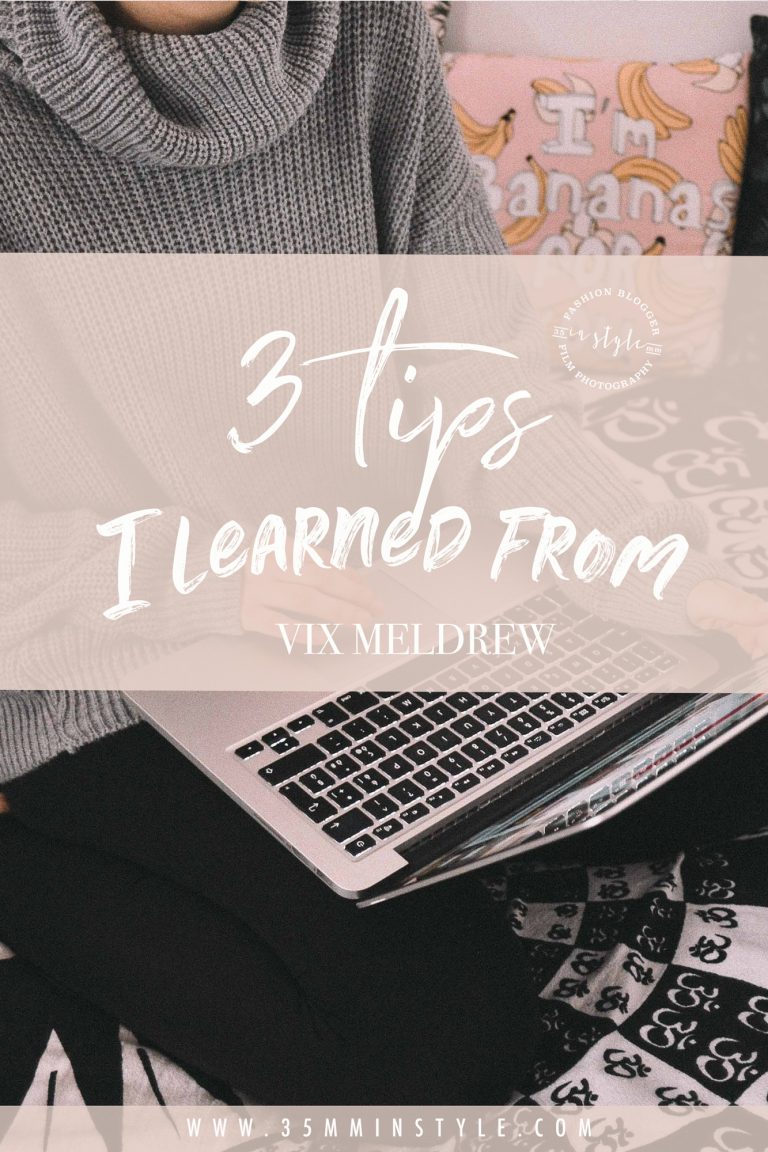 3 Blogging Tips I learned from Vix Meldrew